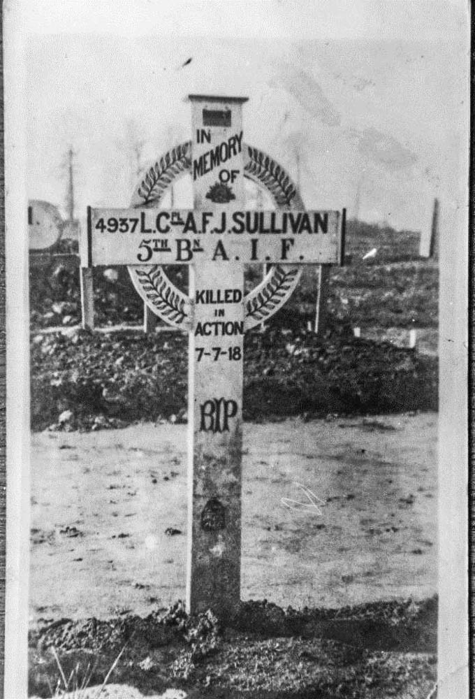 Albert Frederick Sullivan  Grave