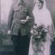 Victor Dawes and his bride Avis Beatrice Creswell in England in 1919